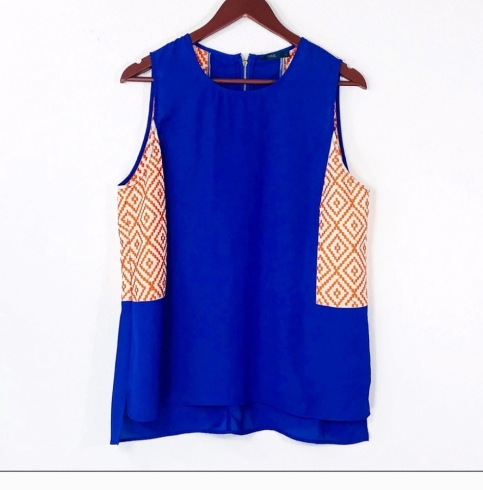 Anthropologie THML Embroidered Sleeveless Top